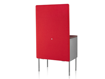 PUBLIC OFFICE LANDSCAPE - Office storage unit with sliding doors by Herman Miller - view 3